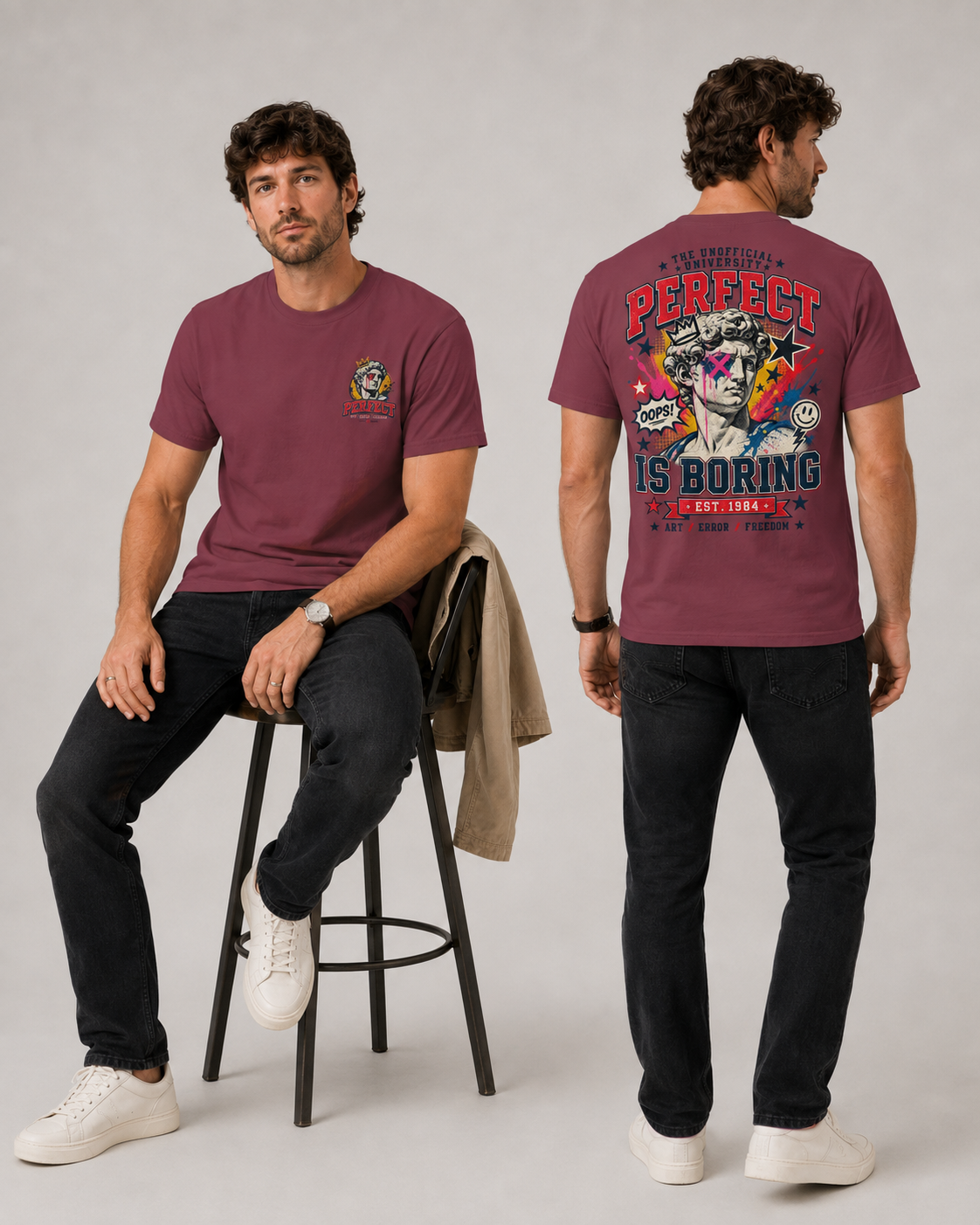T-shirt Perfect Is Boring