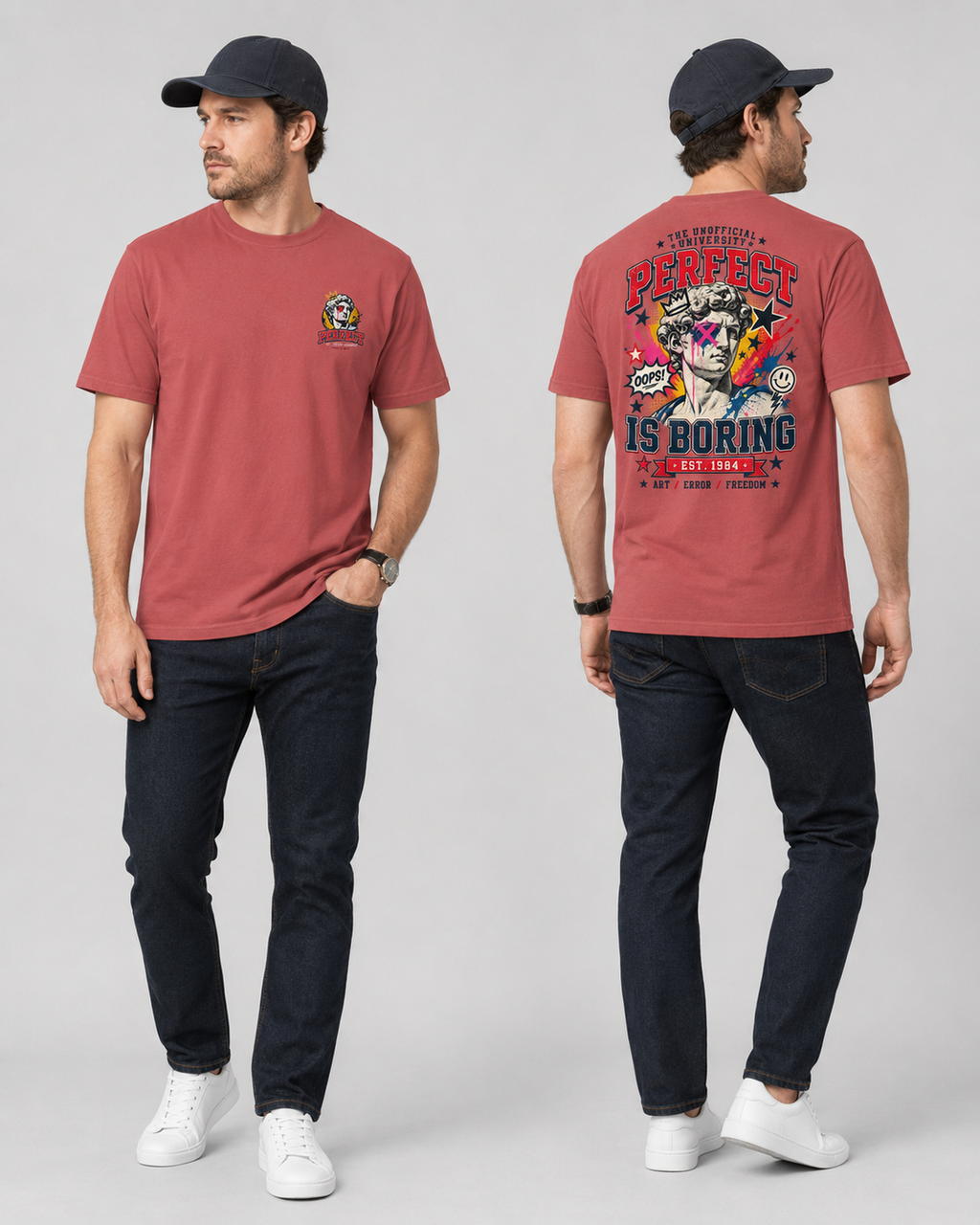 T-shirt Perfect Is Boring