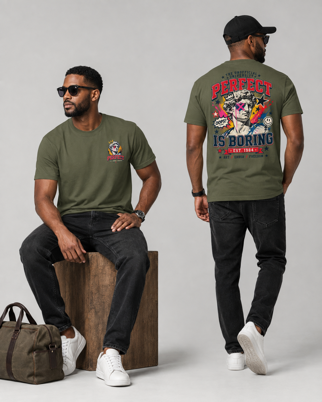 T-shirt Perfect Is Boring
