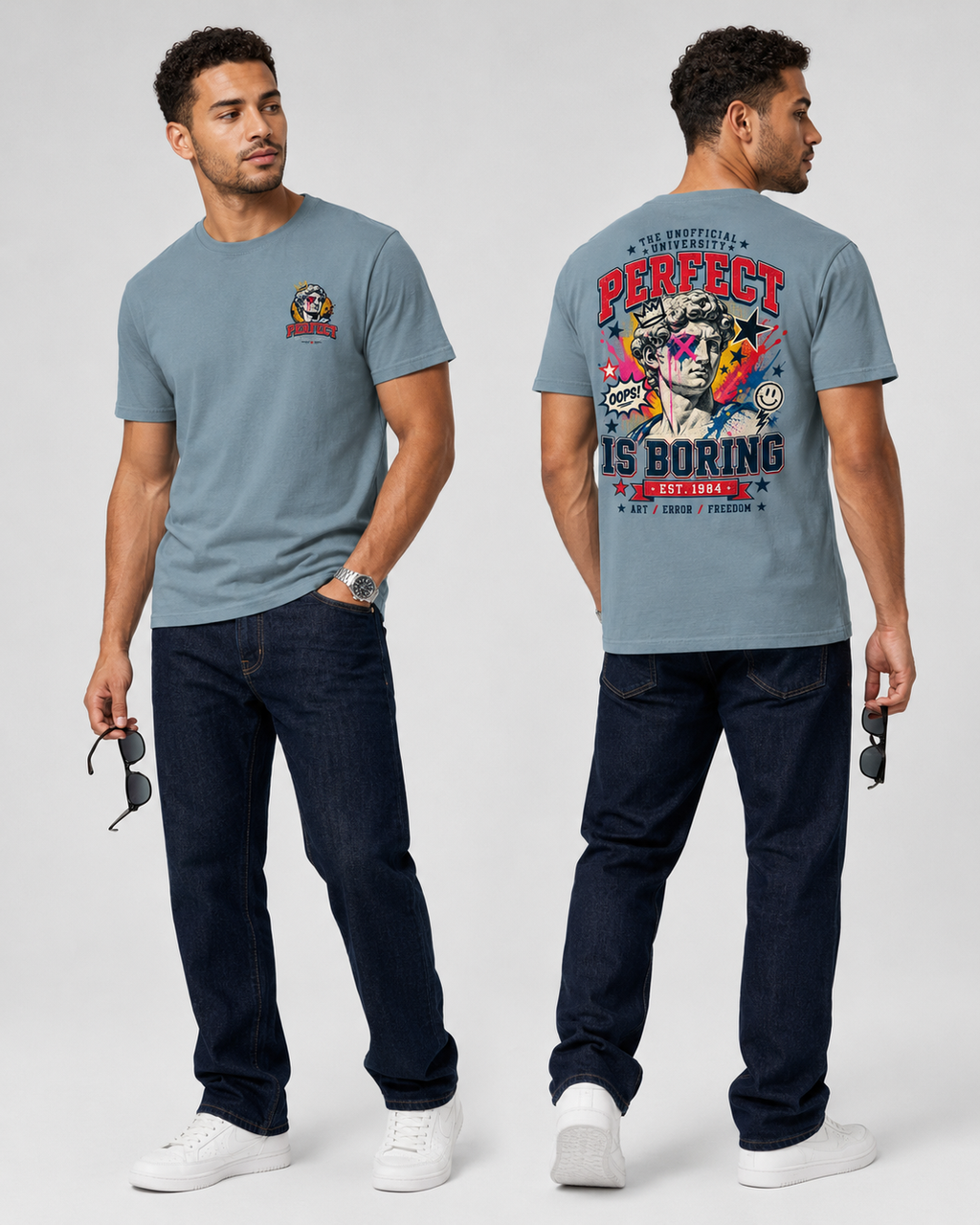 T-shirt Perfect Is Boring