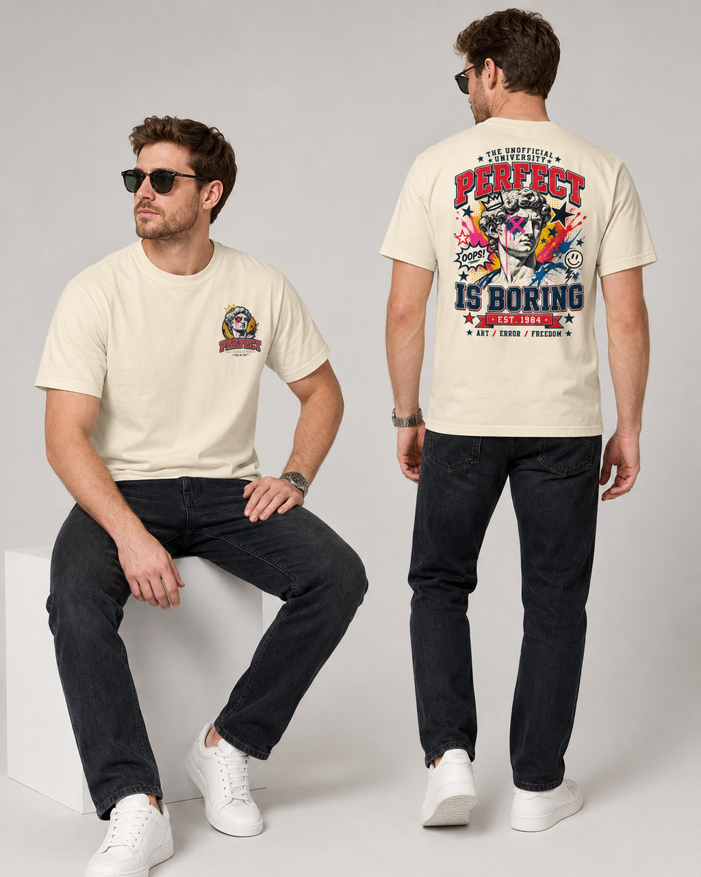 T-shirt Perfect Is Boring
