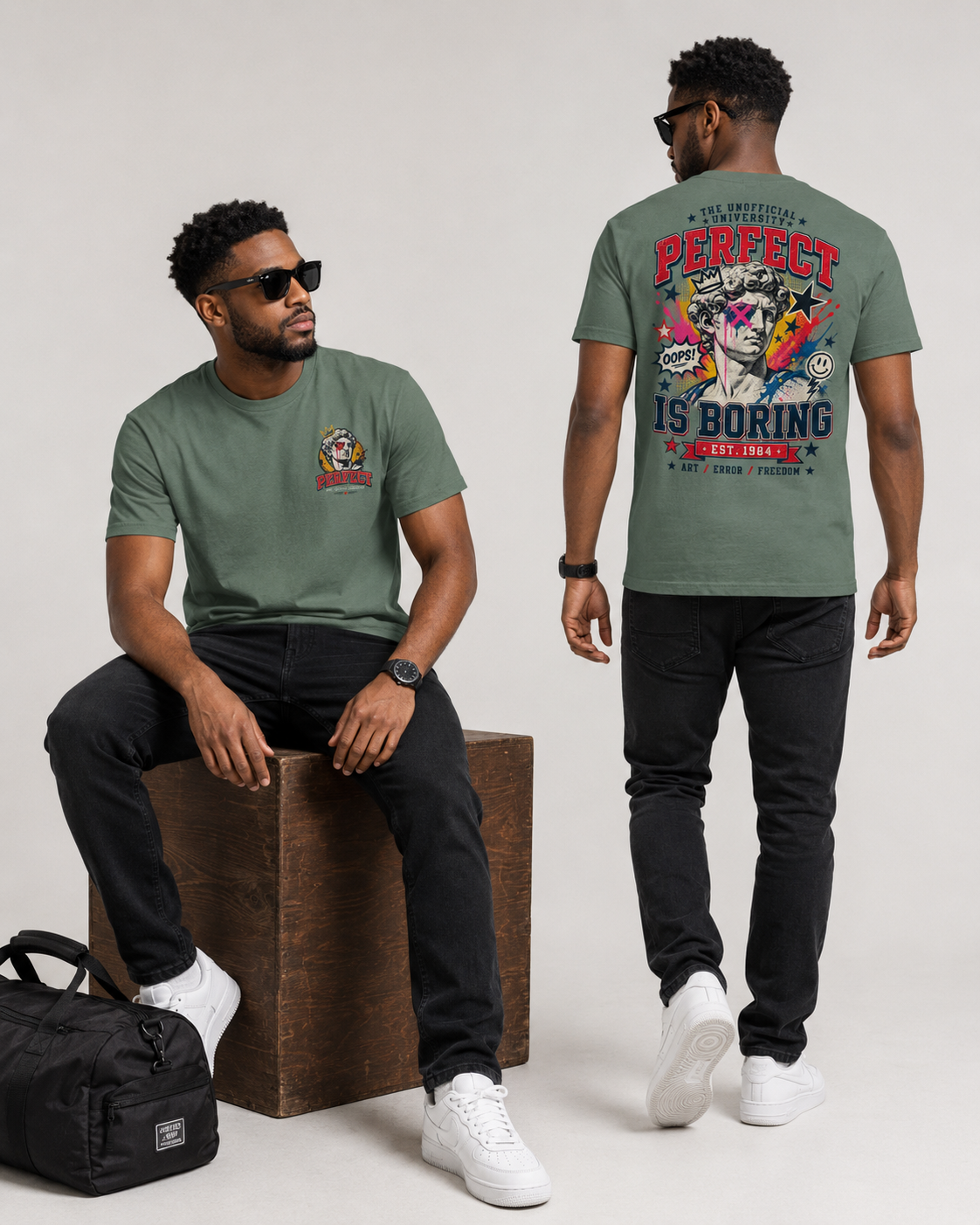 T-shirt Perfect Is Boring