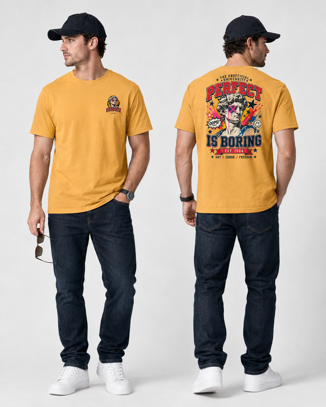 T-shirt Perfect Is Boring