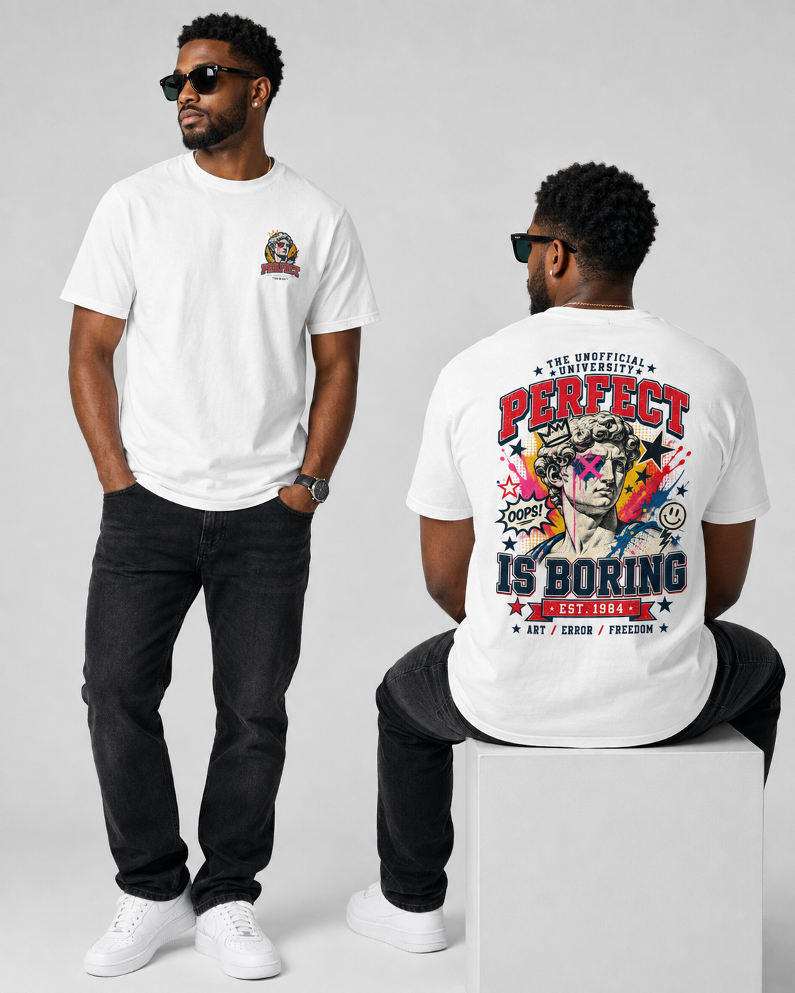 T-shirt Perfect Is Boring
