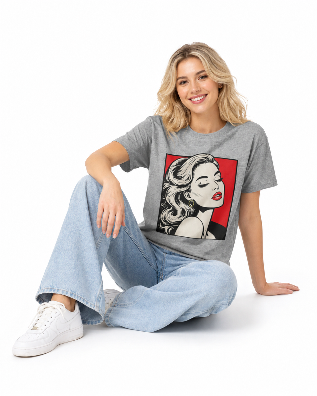 T-shirt Femme Pop Art – Audacieuse, élégante, inoubliable