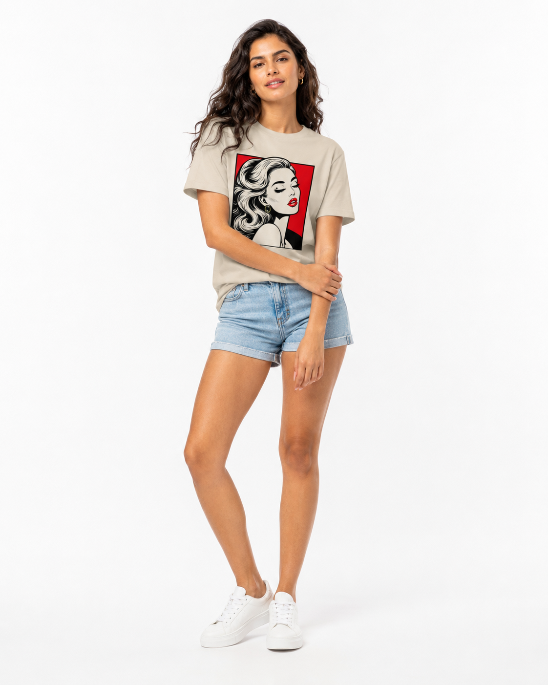 T-shirt Femme Pop Art – Audacieuse, élégante, inoubliable