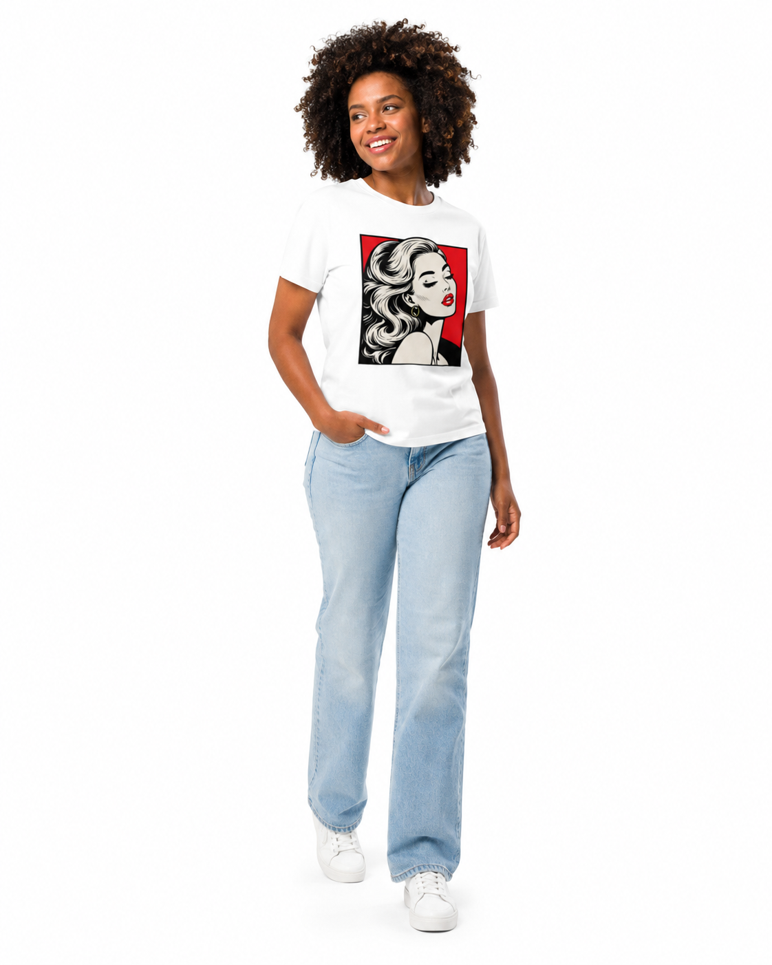 T-shirt Femme Pop Art – Audacieuse, élégante, inoubliable