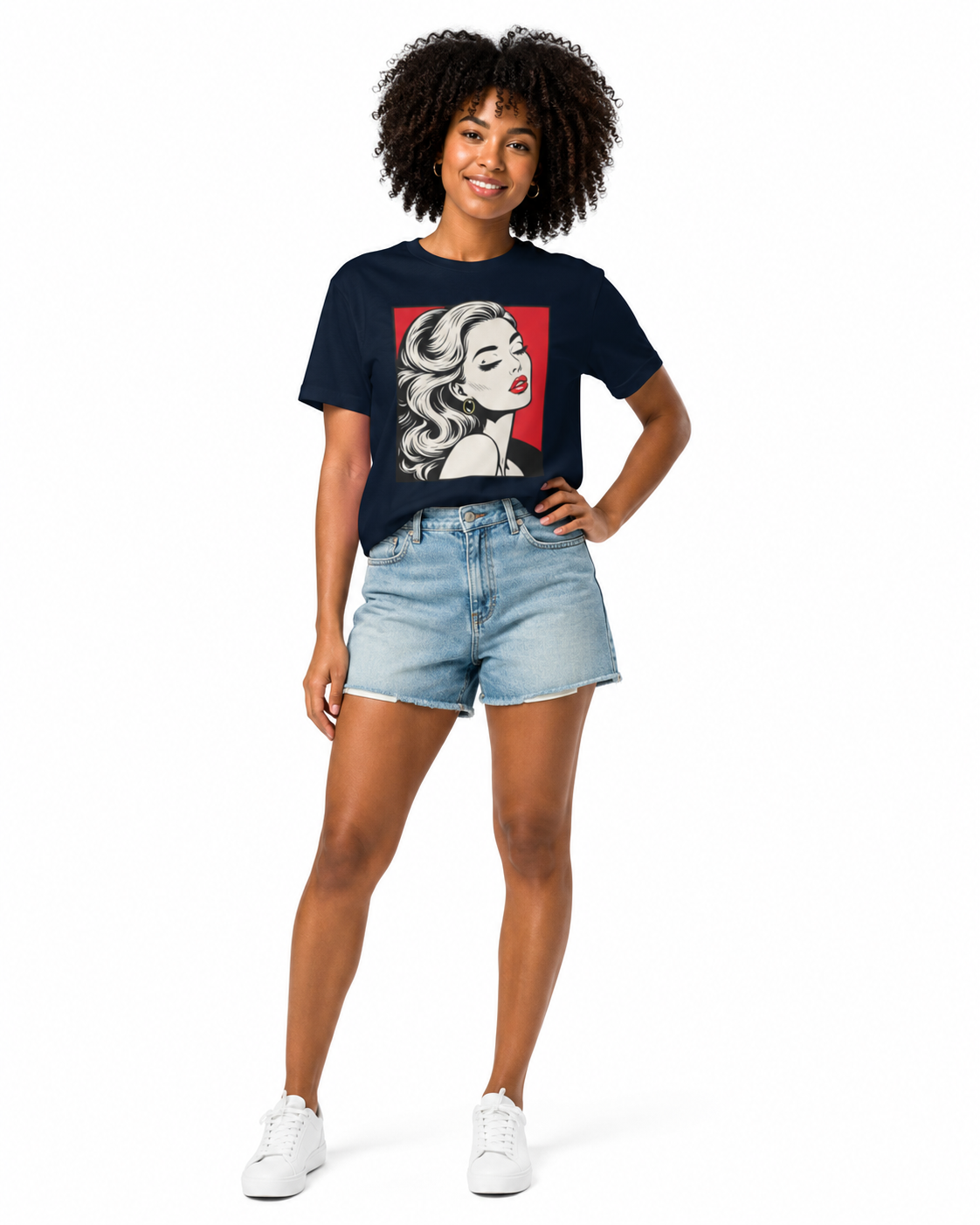 T-shirt Femme Pop Art – Audacieuse, élégante, inoubliable