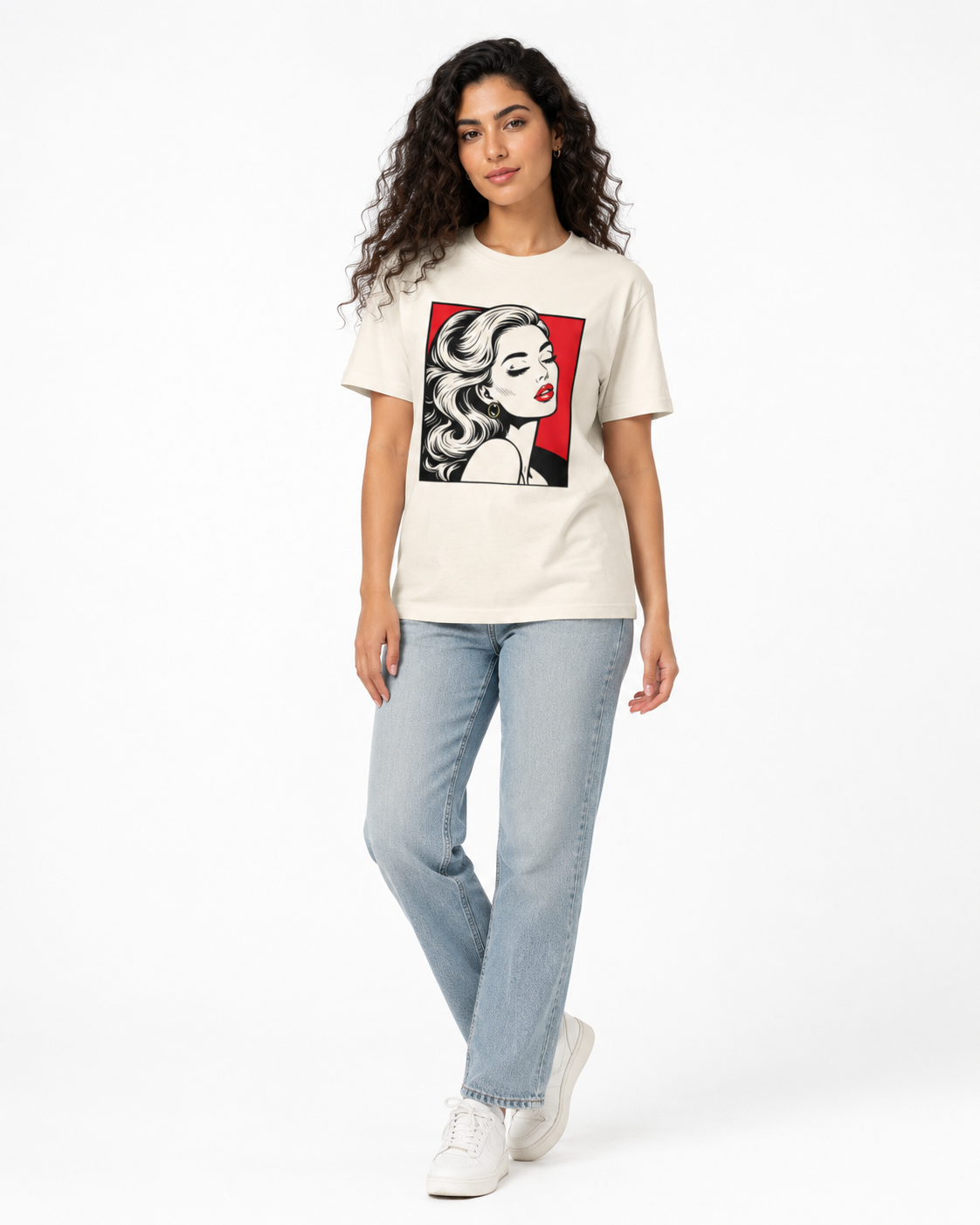 T-shirt Femme Pop Art – Audacieuse, élégante, inoubliable