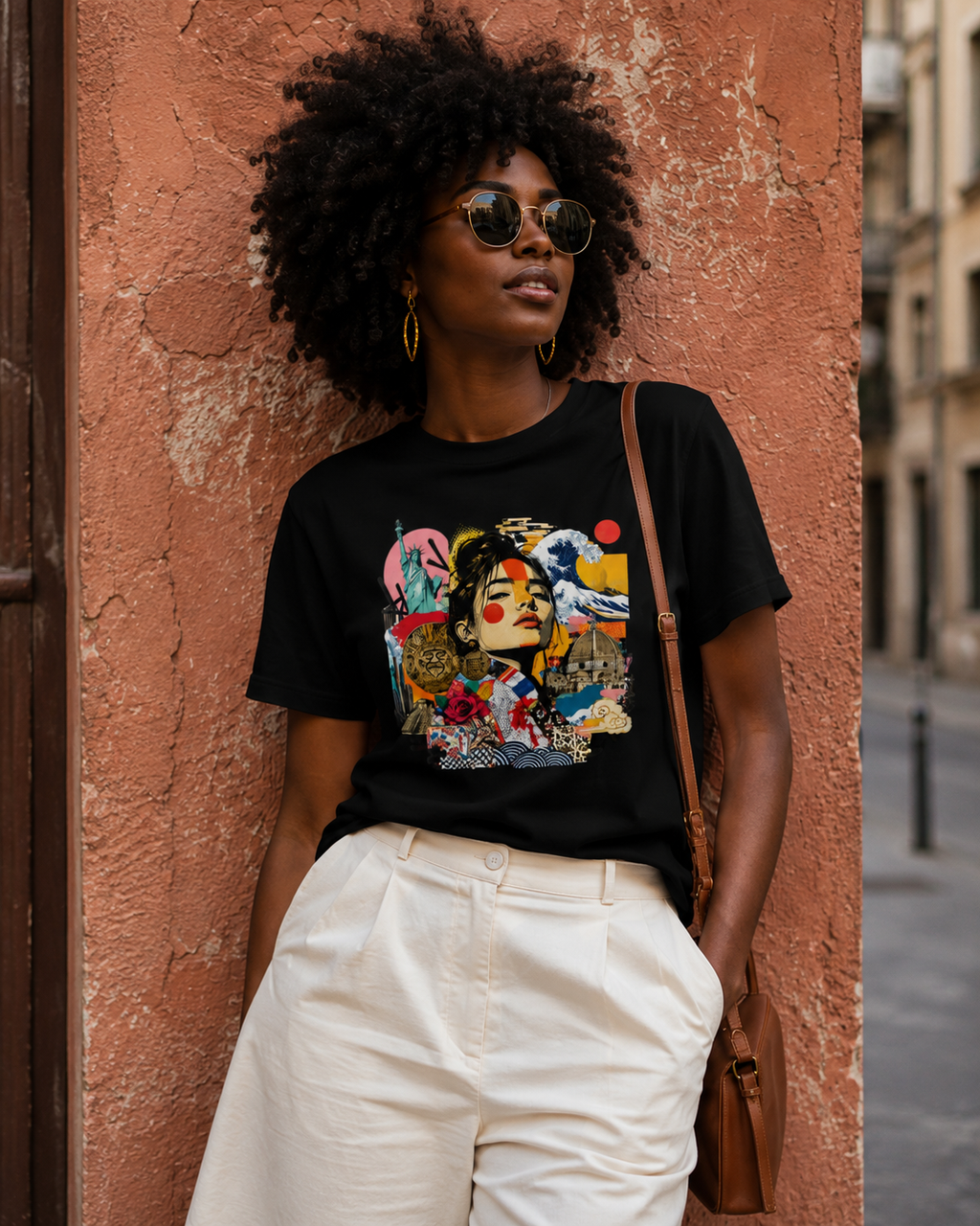 T-shirt Mosaïque du Monde