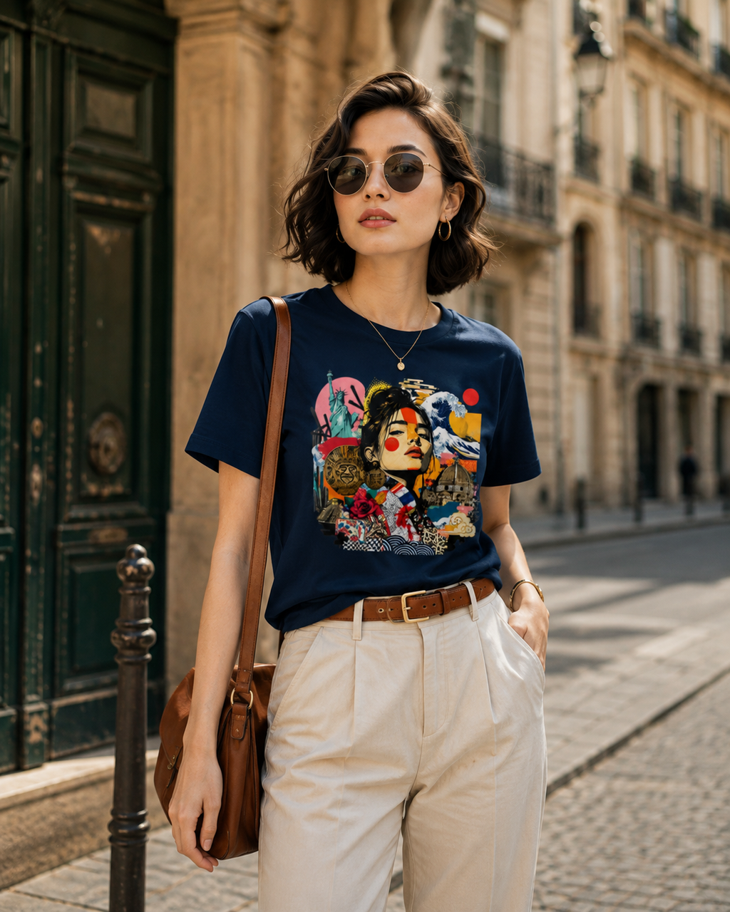 T-shirt Mosaïque du Monde