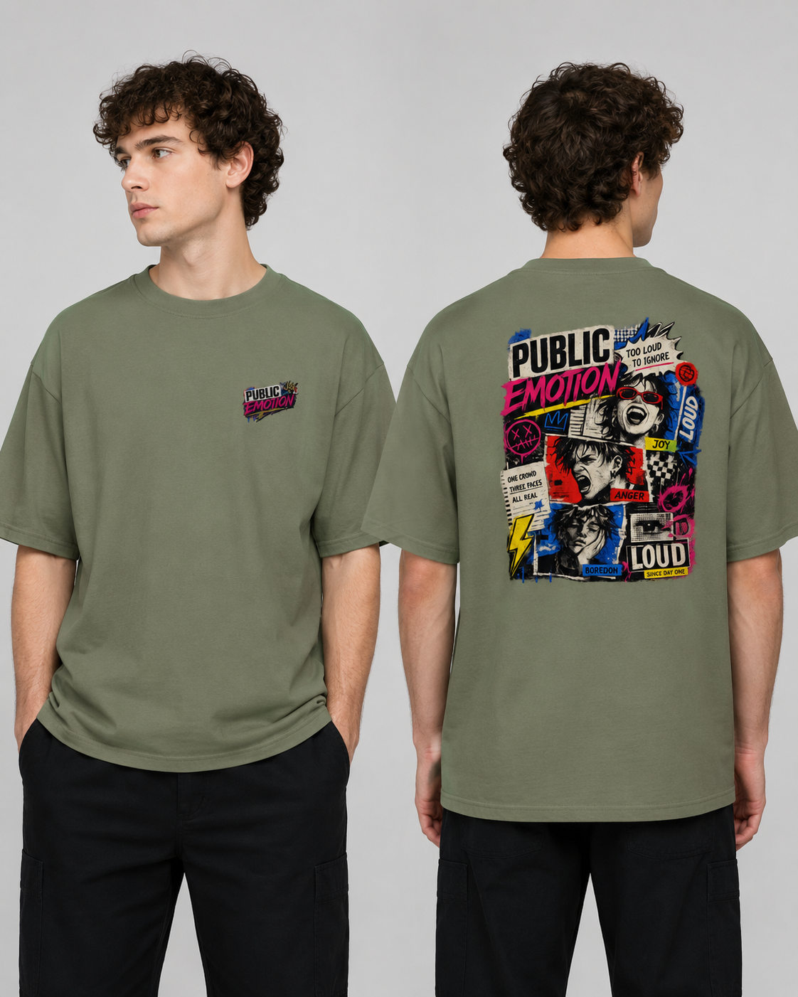 T-shirt PUBLIC EMOTION