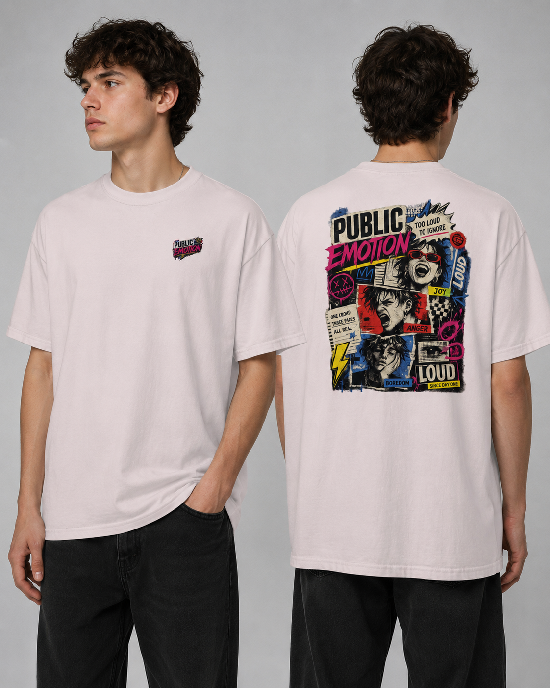 T-shirt PUBLIC EMOTION