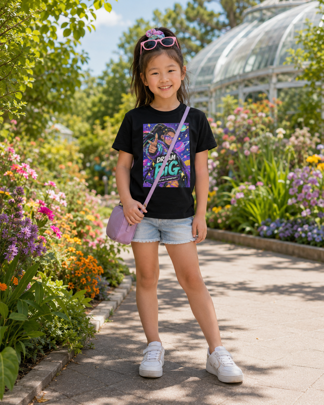 T-shirt enfant « Dream Big – Le futur t’appartient »