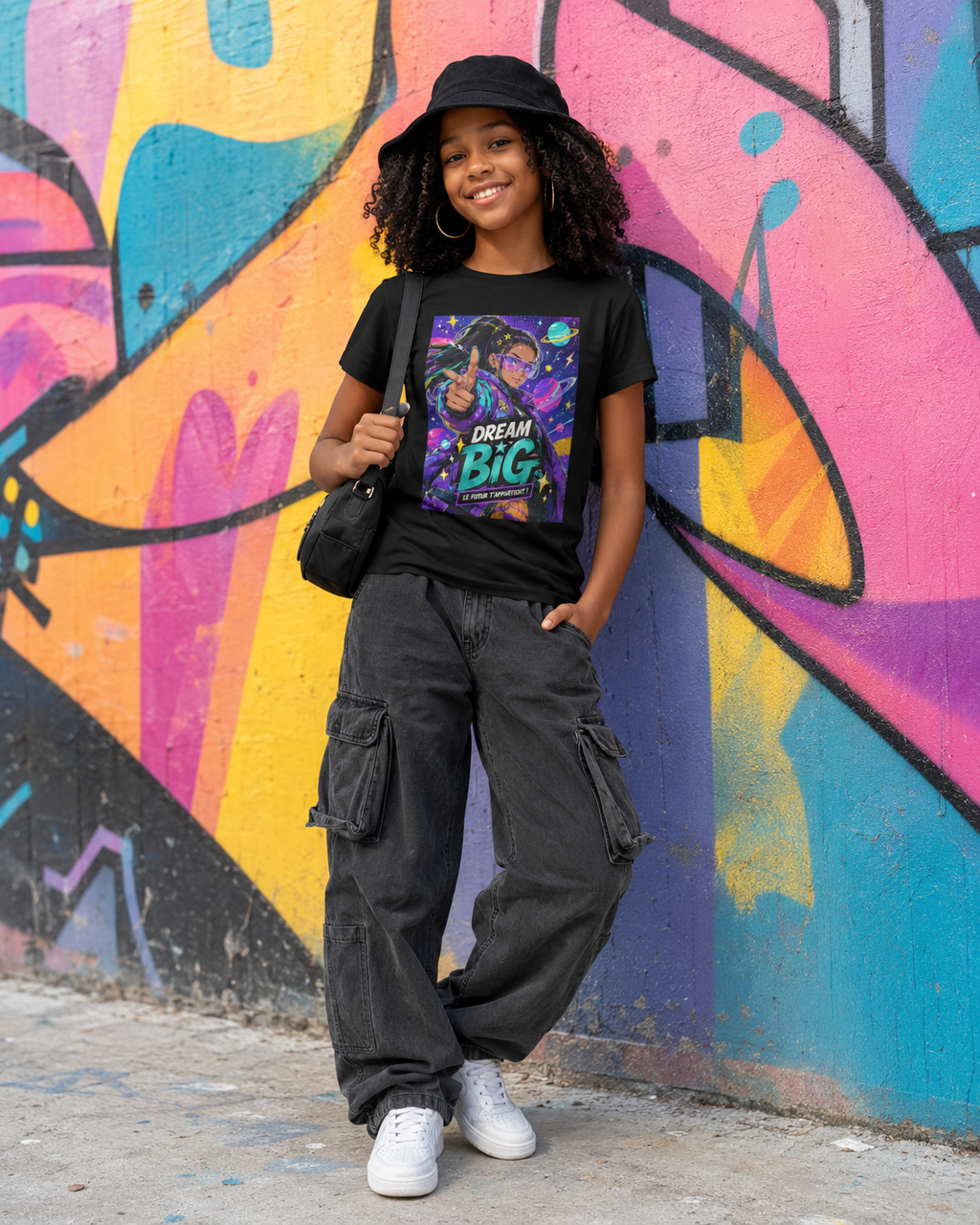 T-shirt enfant « Dream Big – Le futur t’appartient »