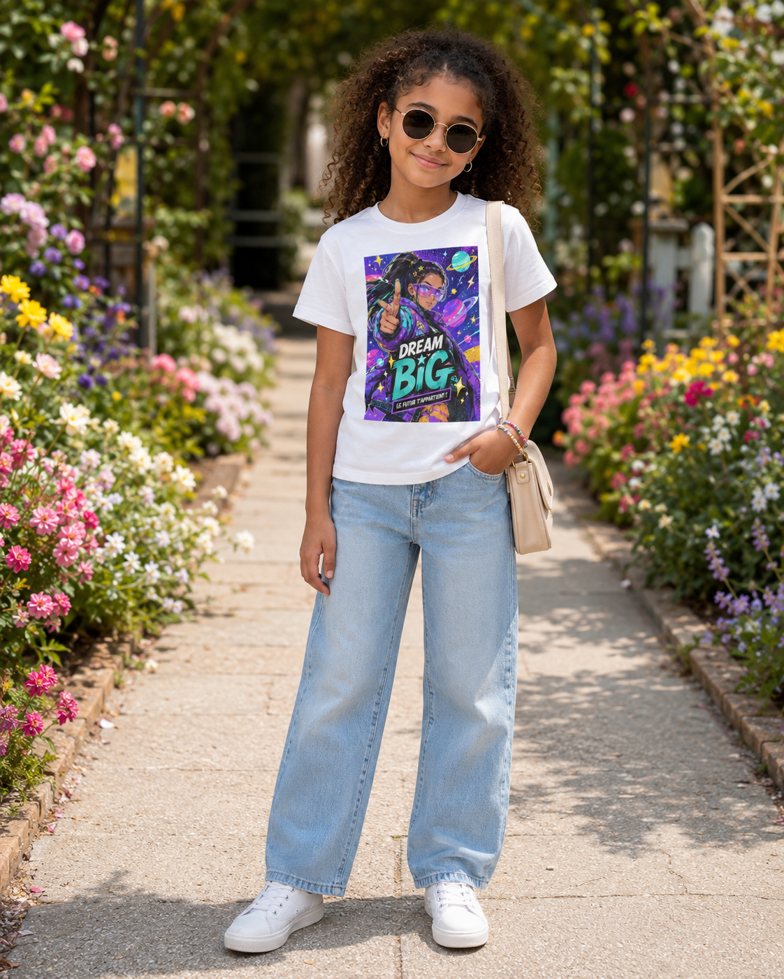 T-shirt enfant « Dream Big – Le futur t’appartient »