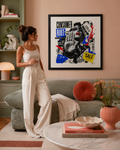 Tableau Pop Art Encadré « Consumer Riot »