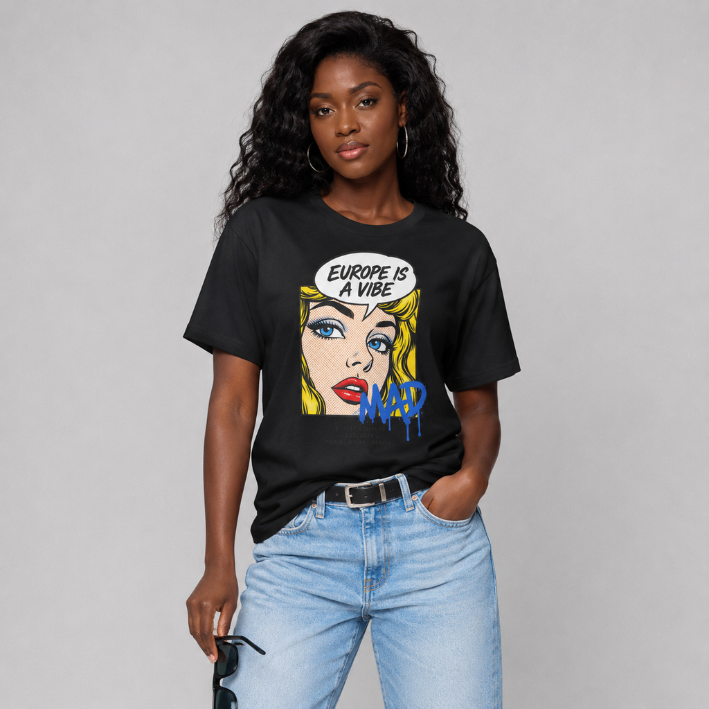T-shirt Europe Is A Vibe