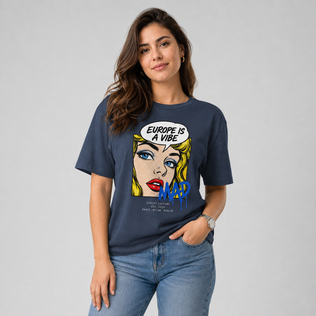 T-shirt Europe Is A Vibe