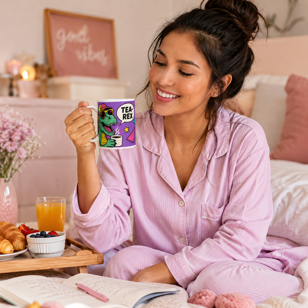 Mug TEA-REX – Le mug fun pour des pauses pleines de bonne humeur