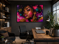 Tableau décoratif “Girl Power – Queen”