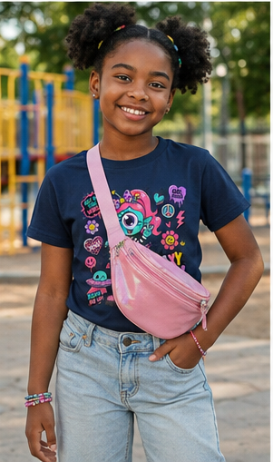 T-shirt enfant fille « Galaxy Babe »