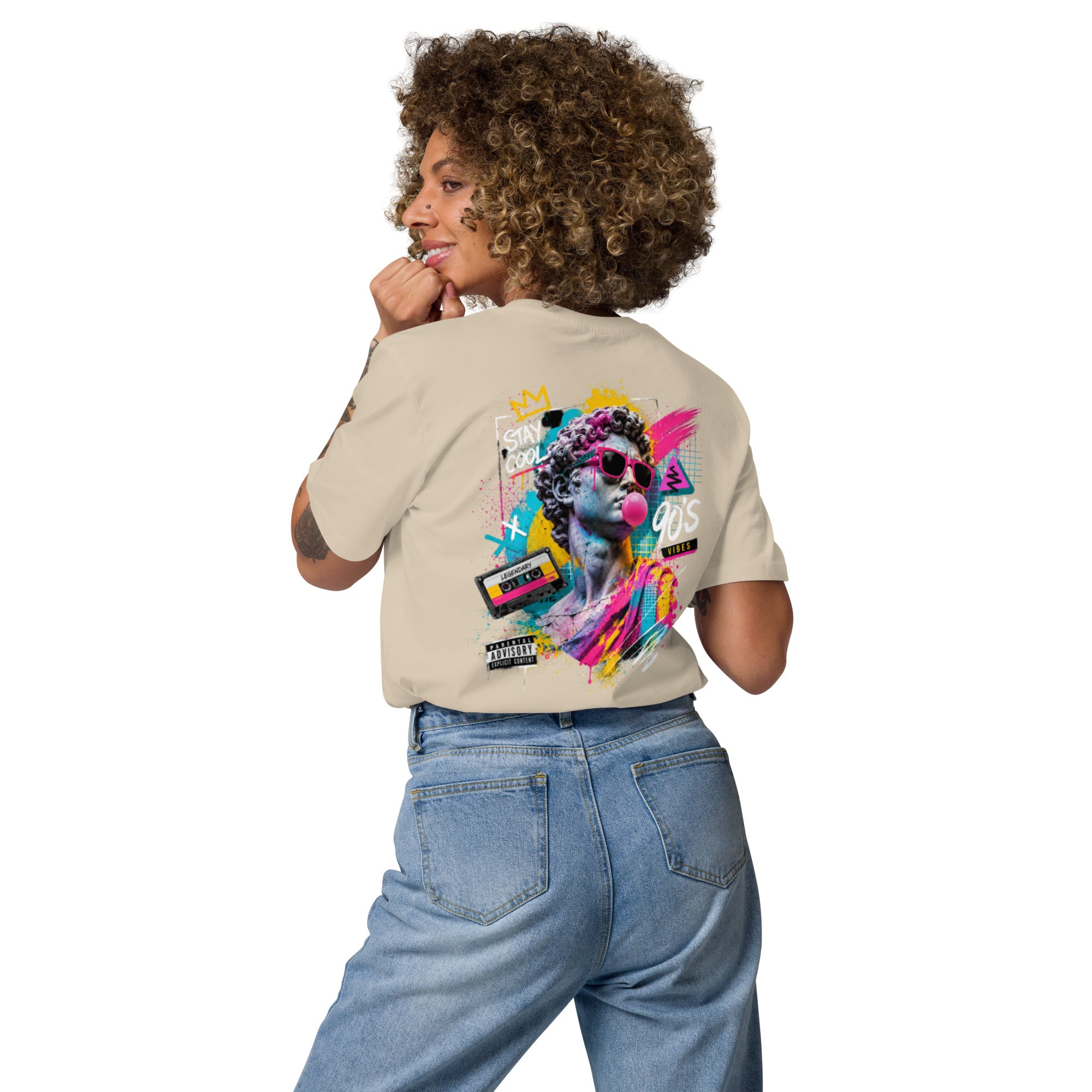 T-shirt Femme/Homme Vintage 90's – Street Art & Retro Vibes