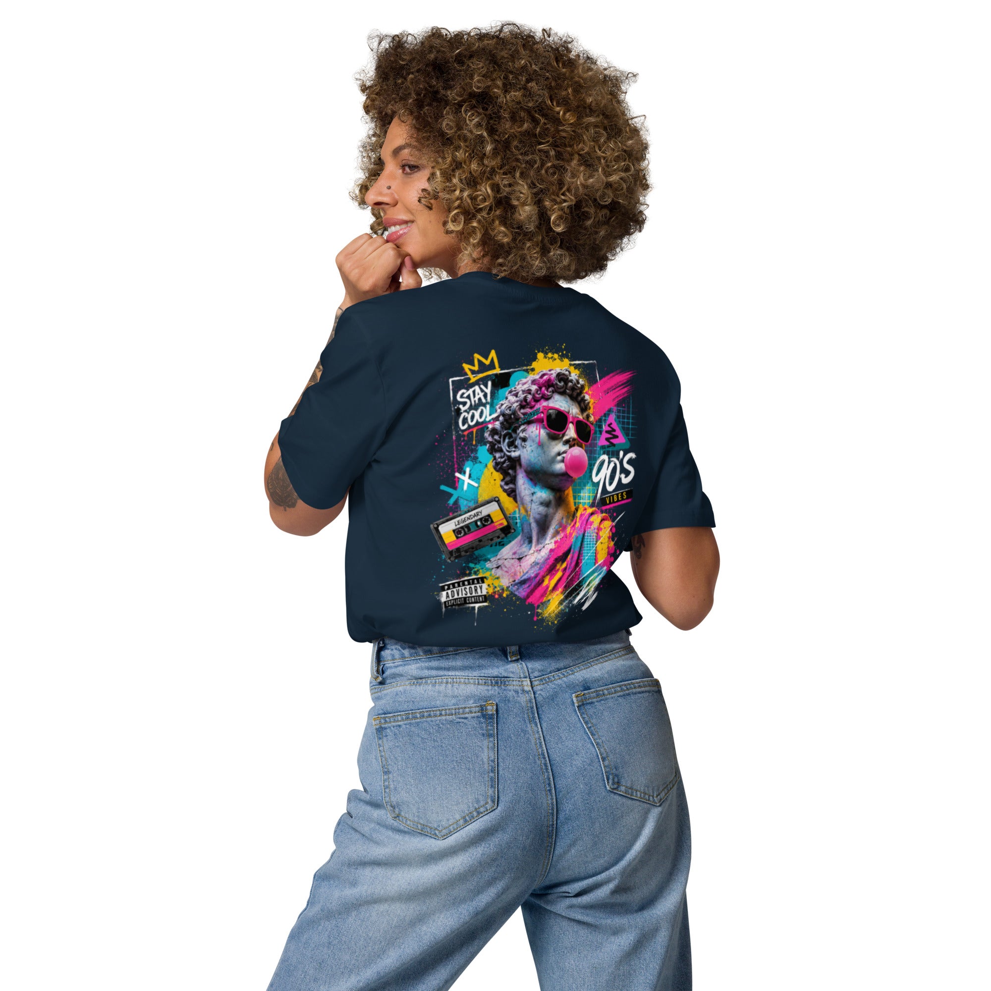 T-shirt Femme/Homme Vintage 90's – Street Art & Retro Vibes